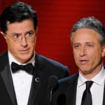 Jon Stewart and Stephen Colbert - AP Photo Jon Stewart and Stephen Colbert - AP Photo
