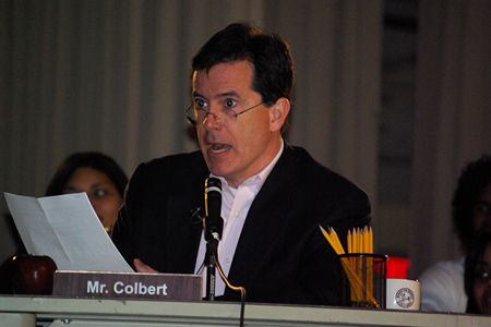 Stephen Colbert explains the DonorsChoose.org and Gates Foundation school grant. Stephen Colbert explains the DonorsChoose.org and Gates Foundation school grant.