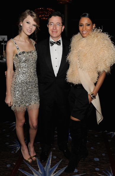 52nd Annual GRAMMY Awards-Taylor Swift, Ciara, Stephen-Colbert 52nd Annual GRAMMY Awards-Taylor Swift, Ciara, Stephen-Colbert