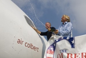 VIRGIN AMERICA'S "AIR COLBERT" VIRGIN AMERICA'S "AIR COLBERT"