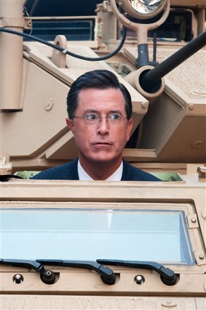 AP Photo - Stephen Colbert - Returnification of the American-do Troopscape