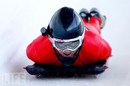 Stephen Colbert bobsleds at Lake Placid Stephen Colbert bobsleds at Lake Placid