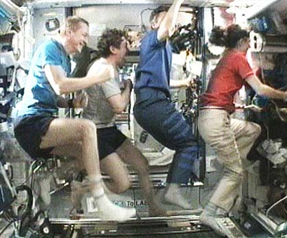 COLBERT_test_run Photo credit: NASA
