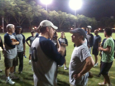 Brian Williams and Jon Stewart -- Play Ball! -- Photo from TVNewser Brian Williams and Jon Stewart -- Play Ball! -- Photo from TVNewser
