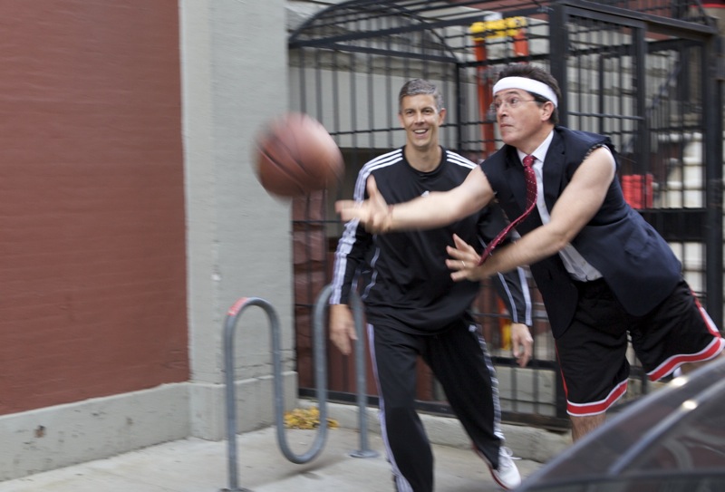 Hoop Dreams - Arne Duncan and Stephen Colbert Hoop Dreams - Arne Duncan and Stephen Colbert