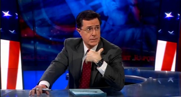 Stephen Colbert touched by his ...