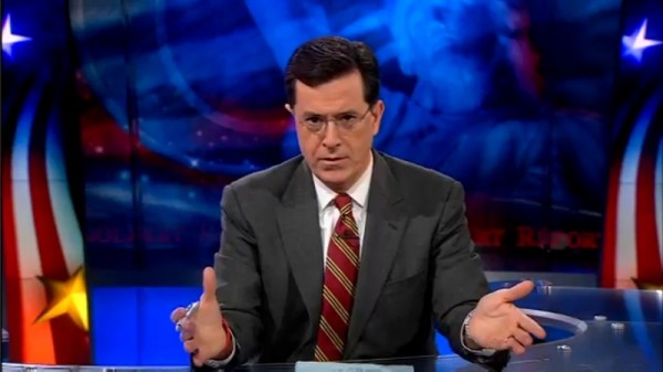 Stephen Colbert on February 22,...