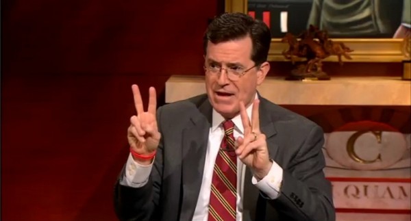 Stephen Colbert mentions adviso...