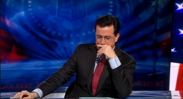 Stephen Colbert on February 23,...