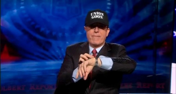 Feb 23 2011_goon Stephen Colbert, the Goon