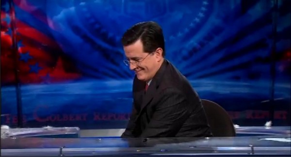 Feb 23 2011_puppy Stephen Colbert and the woodchipper