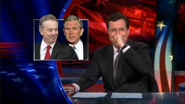 Feb02_2011_break Stephen Colbert breaks