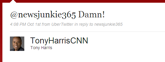 Well said, Mr Harris Well said, Mr Harris