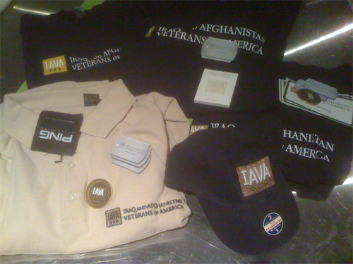 Prizes today courtesy of IAVA.org