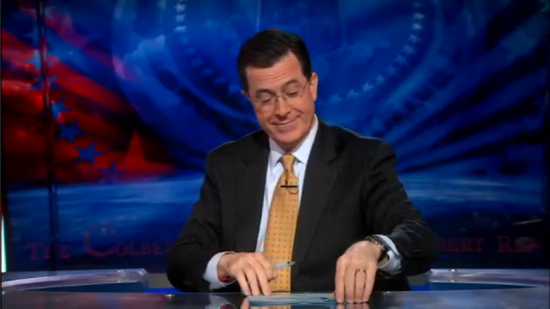 Stephen Colbert, Congressman