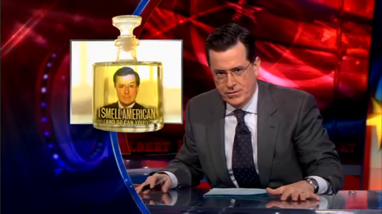 Stephen Colbert's "I Smell America" Perfume