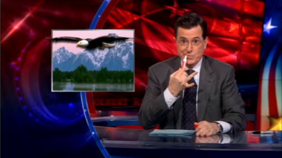 Stephen Colbert launches new perfurme "I Smell America" 