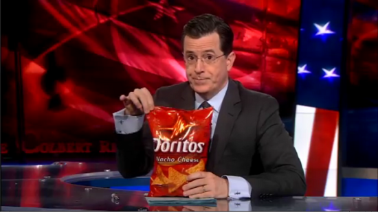 Stephen Colbert, devout corporate whore