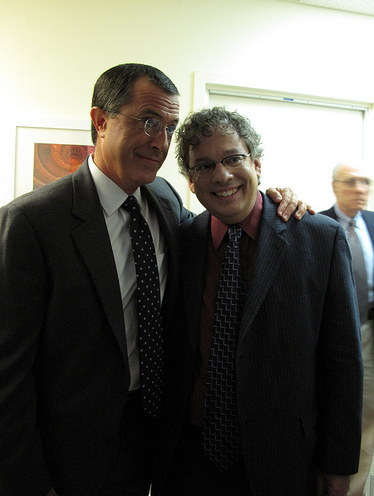 Kevin Baker and Stephen Colbert Kevin Baker and Stephen Colbert