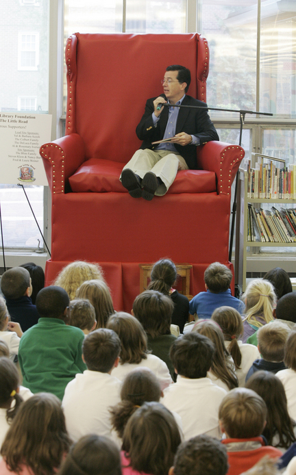 Little Read - Stephen in the Chair - Alexander Pais for The Star-Ledger Little Read - Stephen in the Chair - Alexander Pais for The Star-Ledger