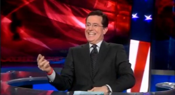 Mar 1 2011_Grin Stephen Colbert on March 1 2011