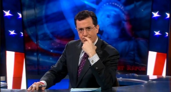 Mar 2 2011_PurpleDottie Stephen Colbert on March 2, 2011