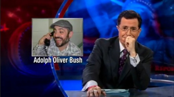 Mar 2 2011_break Stephen Colbert and Matt Lappin
