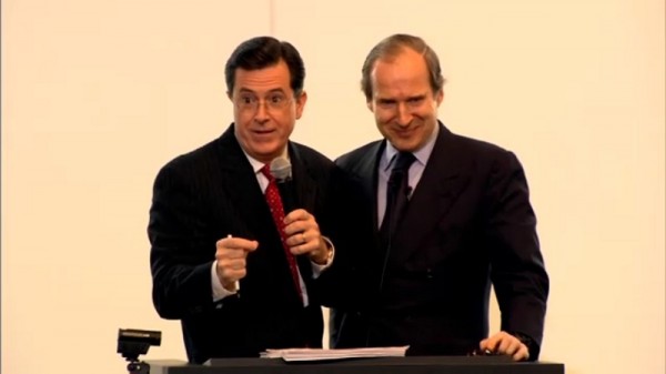 Stephen Colbert, Artist, Art Critic and Auctioneer