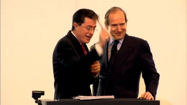 Stephen Colbert, Artist, Art Critic and all around great person