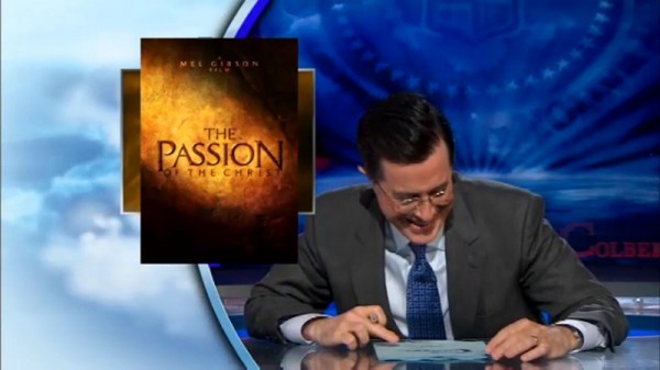 May 10_2011_0009_thorryThorareyouthad Stephen Colbert breaks after his "thorry Thor are you thad" joke