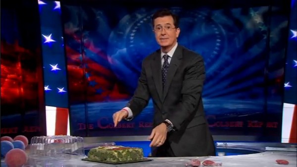 May 2 2011_0012 Stephen Colbert's "we got Bin Laden" cake