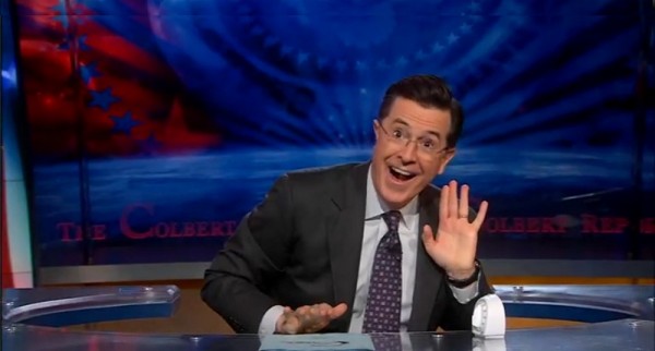 May 2 2011_0028 Stephen Colbert's timer goes off