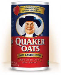Oatmeal Can Quaker Oats