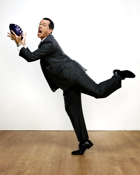 Stephen Colbert and a Very Patriotic Football Photographer: Scott Council, Courtesy of the Photography Art Blog