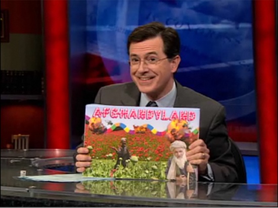 Stephen Colbert - December 10 2009 - afghandyland