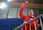 Stephen Colbert cheers at the 2010 Winter Olympics at Vancouver Stephen Colbert cheers at the 2010 Winter Olympics at Vancouver