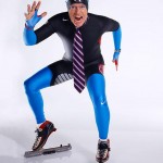 Speedskaing Stephen Colbert - Michael O'Neill for SI Speedskaing Stephen Colbert - Michael O'Neill for SI