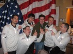 Stephen Colbert and 2010 Men's Olympic Curling Team 2009-12-04 Courtesy of the Plainfield Curling Club (www.njcurling.org)
