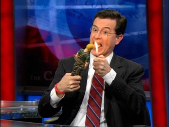Stephen Colbert - December 1 2009 - GI Joe Stephen Colbert - December 1 2009 - GI Joe
