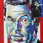Duct Tape Stephen Colbert, by Chad Smith