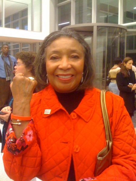 Eddie Bernice Johnson is WristSTRONG!