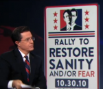 Rally to restore Sanity And Or Fear Logo