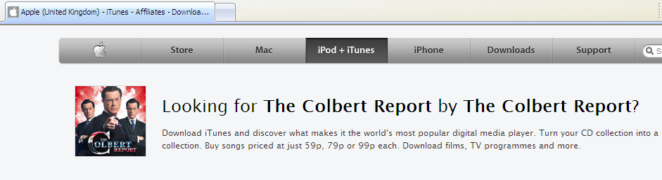 UK iTunes Store