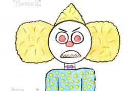 Monster Clown - VeryScaryArt.com
