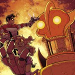 Art from Tek Jansen #4, courtesy of Oni Press