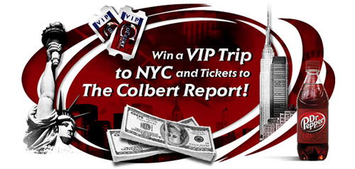 Comedy Central contest Click link to enter contest, sponsored by Comedy Central