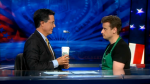 Stephen Colbert talks with Barry the Barista Stephen Colbert talks with Barry the Barista