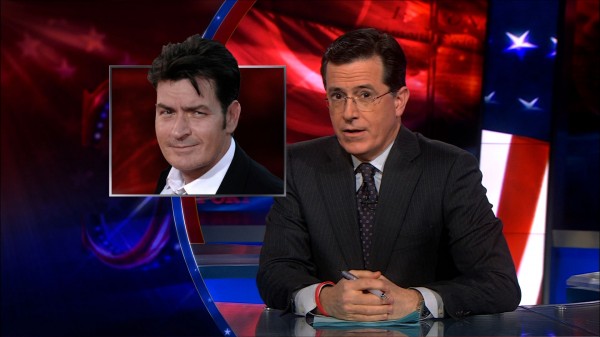 If you want to top Charlie Sheen, you've got to say you've snorted lines of Nescafé, then banged Juan Valdez and his smokin' hot mule. Stephen Colbert Charlie Sheen