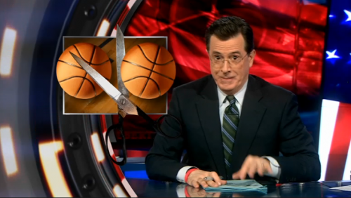 Stephen Colbert discusses vasectomies during March Madness Stephen Colbert discusses vasectomies during March Madness