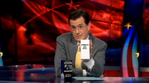 Stephen Colbert Formula 01 Liquid Genetic Material Stephen Colbert Formula 01 Liquid Genetic Material